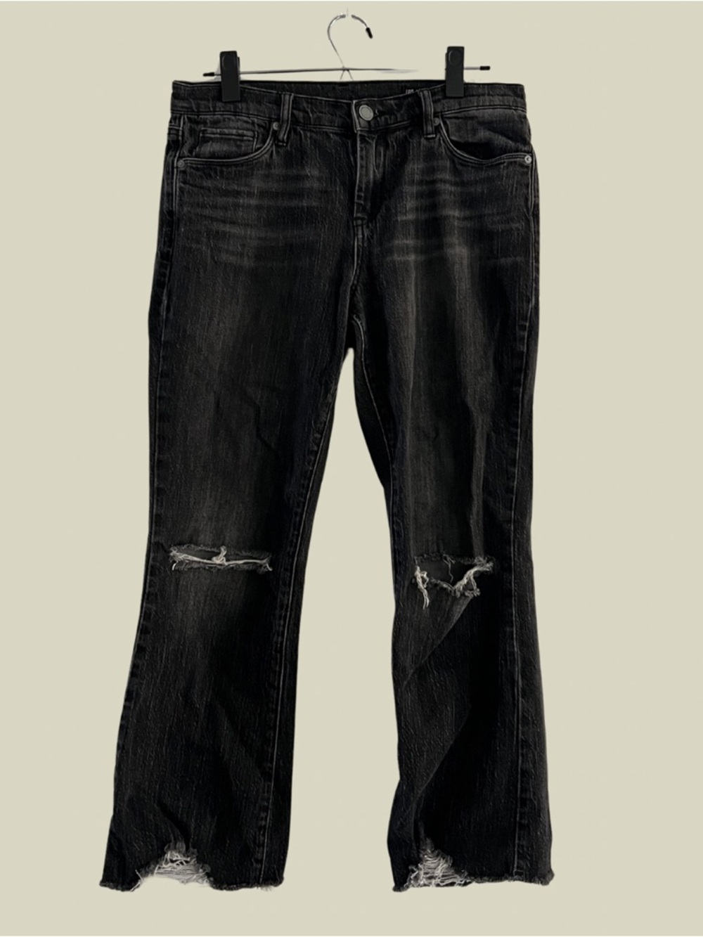 Blank NYC The Warick Black Distressed Jeans